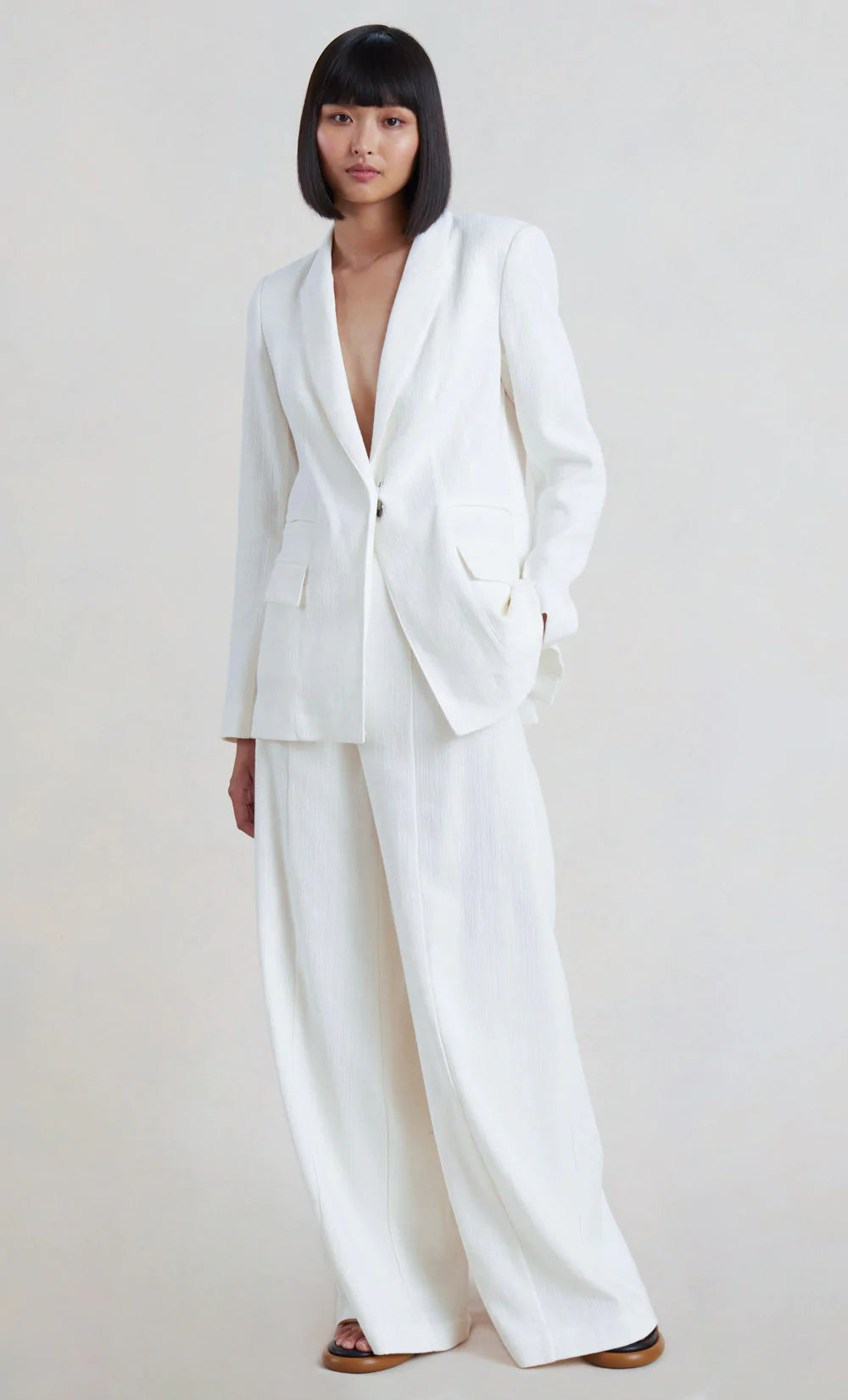 BEC BRIDGE STEPHANIE JACKET IN IVORY