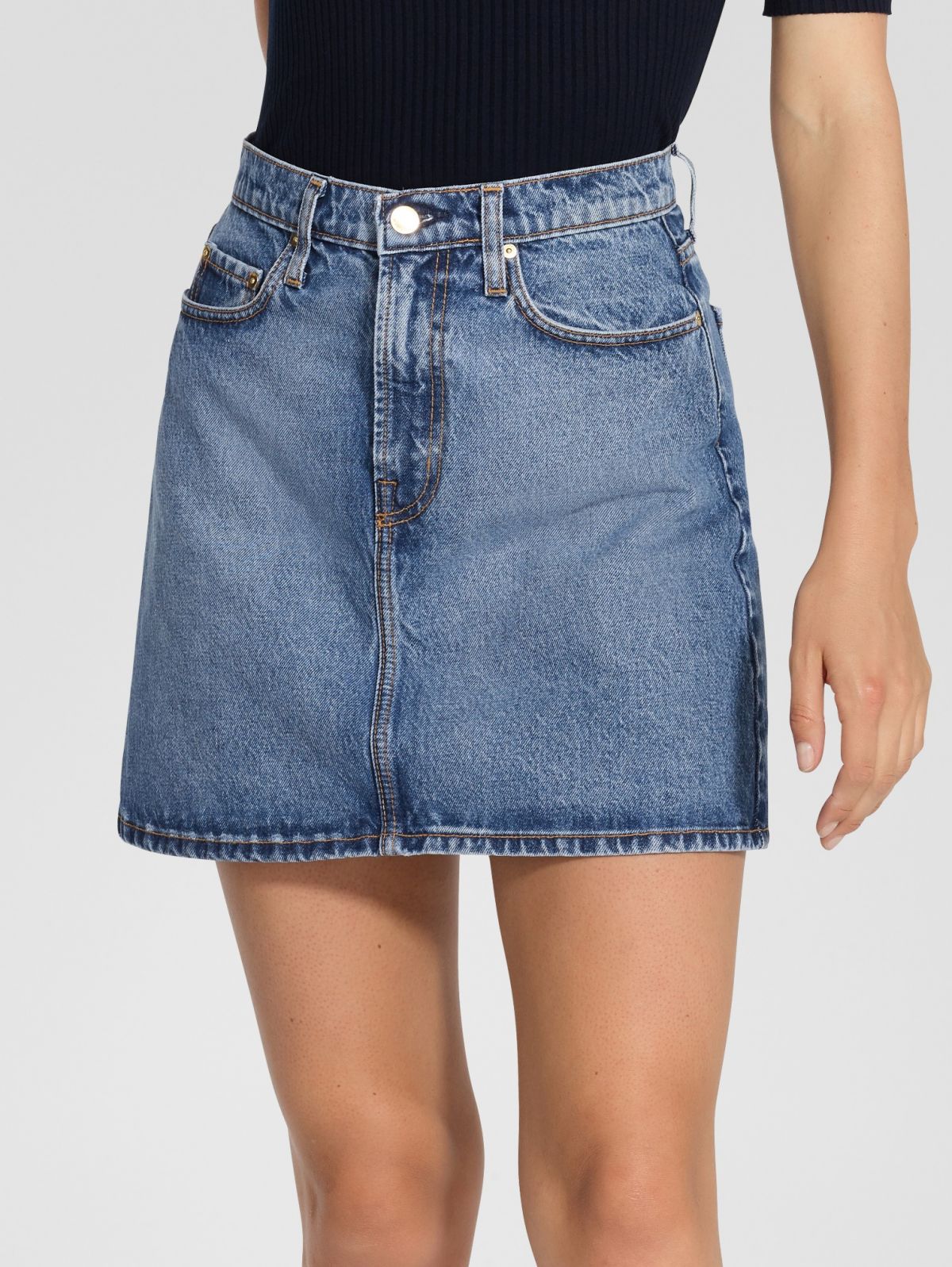 Nobody Denim Piper Skirt in Exulted