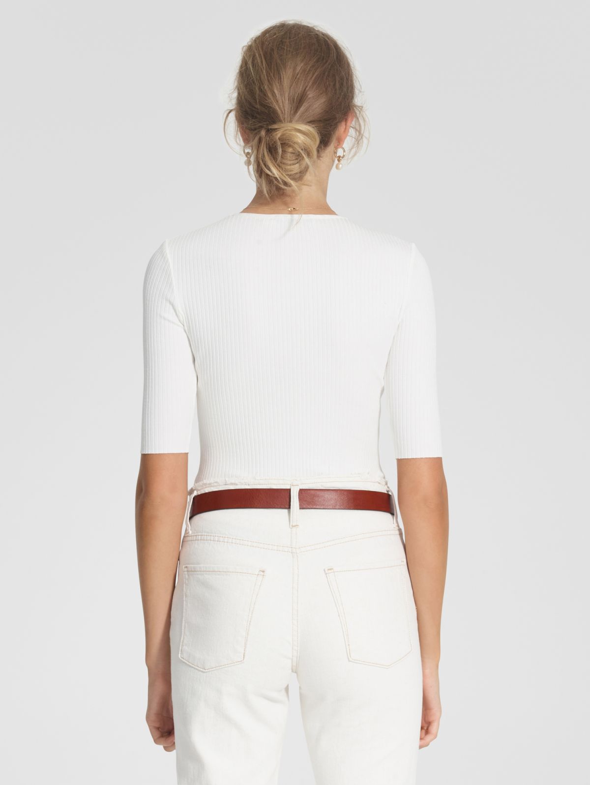 Nobody denim shop luxe rib tee
